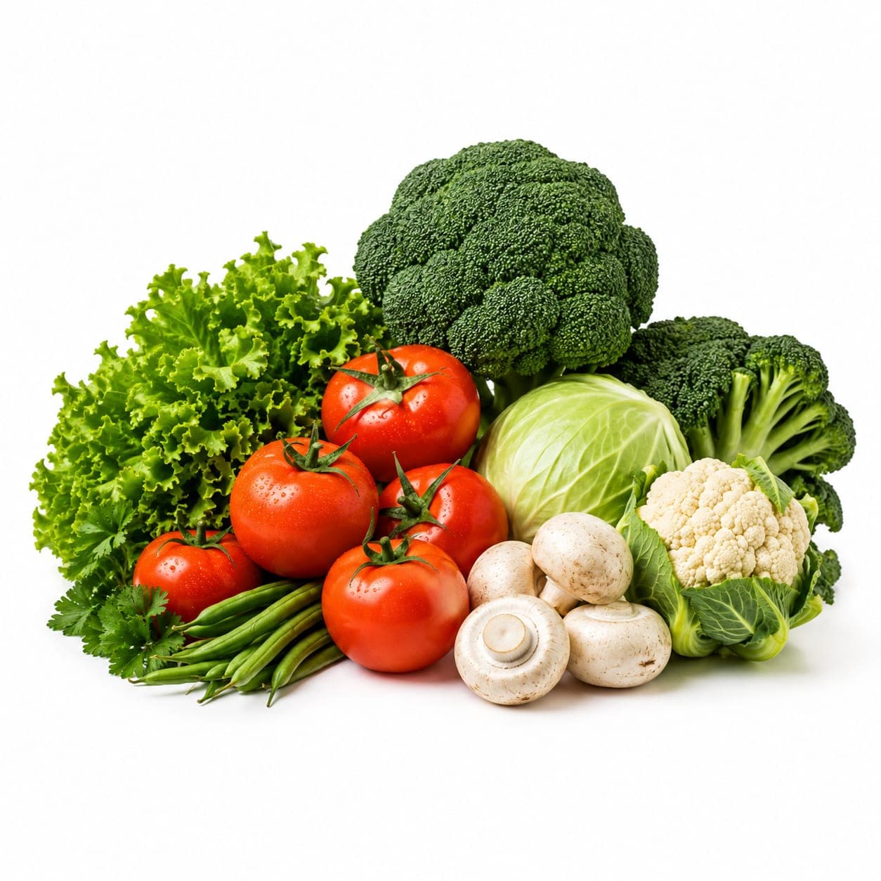 Clean and safe hygienically packed food